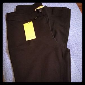 NWT Black viscose dress pants from St. John
